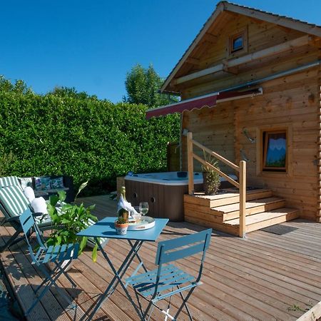 Chalet & Spa Sur La Cote Fleurie Auberville Exterior photo