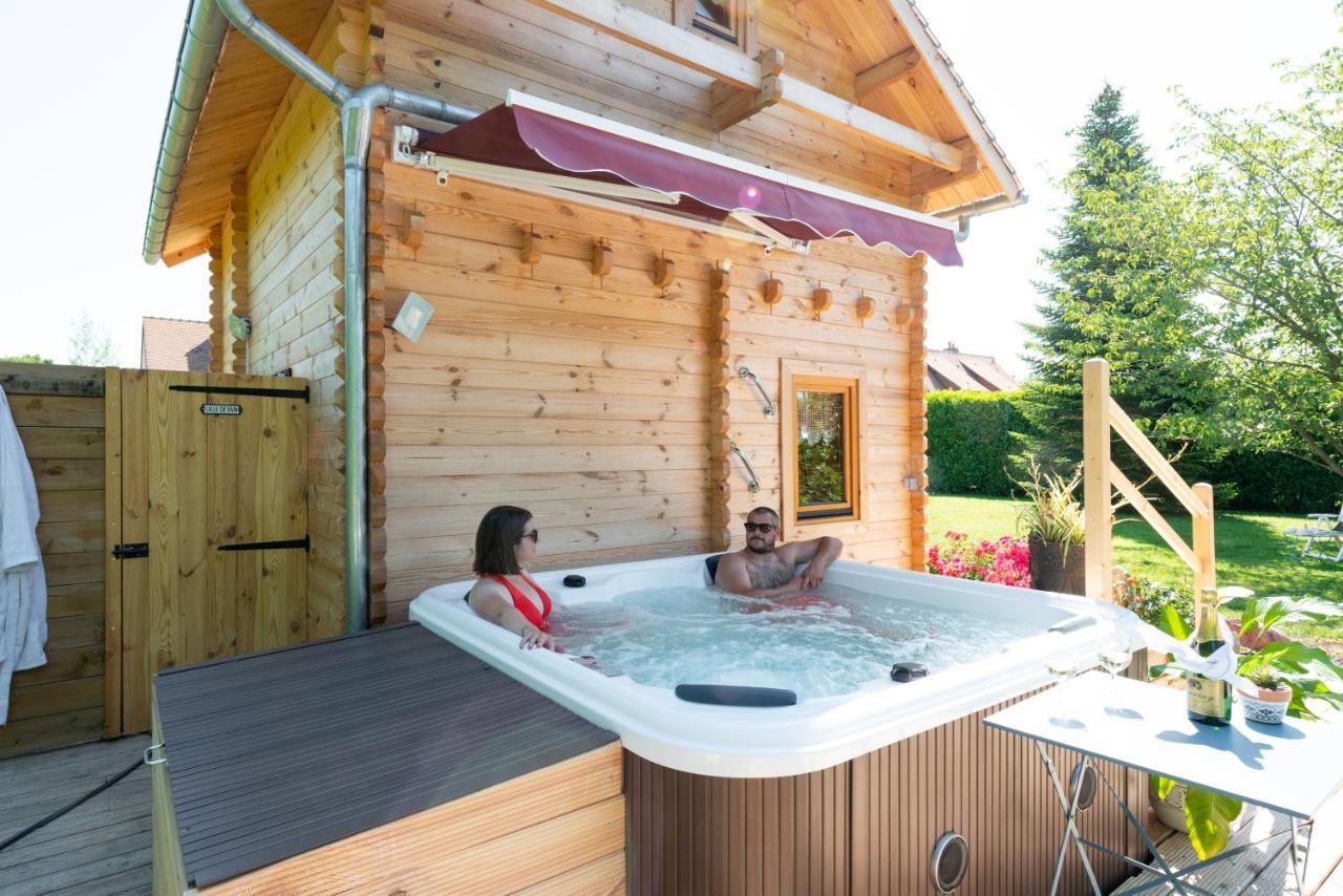Chalet & Spa Sur La Cote Fleurie Auberville Exterior photo